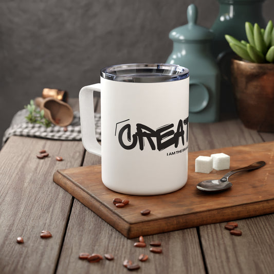 CREATIVE logo Insulated coffee mug