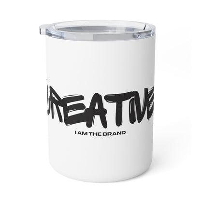 CREATIVE logo Insulated coffee mug